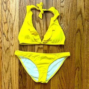 Ralph Lauren Yellow Bikini Size M